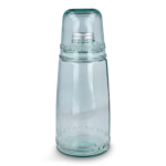 Karaffe aus Europa mit Metallverschluss und Glas 1 L farbe transparent