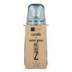 Karaffe aus Europa mit Metallverschluss und Glas 1 L farbe transparent zweite Ansicht