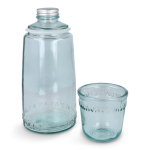 Karaffe aus Europa mit Metallverschluss und Glas 1 L farbe transparent fünfte Ansicht