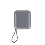 Powerbank mit Kabeln und Schnellladen 10000 mAh68625b3f9b0dbdfc399644aa farbe dunkelgrau zweite Ansicht