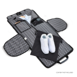 Faltbare Reisetasche mit Kleiderhülle und Doppelgriff68625b3e9b0dbdfc39964499 farbe dunkelblau achte Ansicht