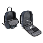 Reiserucksack mit Trolley Schlaufe und Tragegriffen farbe dunkelblau fünfte Ansicht