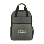 Reiserucksack mit Trolley Schlaufe und Tragegriffen Ansicht mit Druckbereich