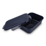 Große Lunchbox mit Deckel und Verschluss, Sagaform farbe dunkelblau zweite Ansicht