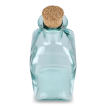 Quadratische Glasflasche aus Europa mit Verschluss 1 L farbe transparent sechste Ansicht