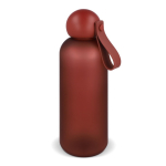 Matte Flasche dicht mit Deckel und Schlaufe Sagaform 650 ml farbe bordeaux