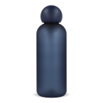 Matte Flasche dicht mit Deckel und Schlaufe Sagaform 650 ml farbe dunkelblau dritte Ansicht