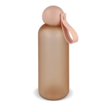 Matte Flasche dicht mit Deckel und Schlaufe Sagaform 650 ml farbe pastellrose