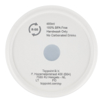 Thermobecher Edelstahl 360 Grad dicht, 400 ml farbe weiß fünfte Ansicht