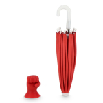 Handyhalter Schirmform mit Saugnapf und Sonnenschutz farbe rot