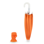 Handyhalter Schirmform mit Saugnapf und Sonnenschutz farbe orange