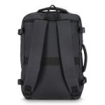 Erweiterbarer Reiserucksack als Handgepäck geeignet farbe schwarz dritte Ansicht