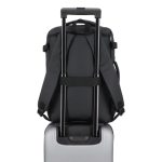 Erweiterbarer Reiserucksack als Handgepäck geeignet farbe schwarz sechste Ansicht