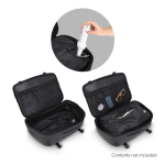 Erweiterbarer Reiserucksack als Handgepäck geeignet farbe schwarz achte Ansicht