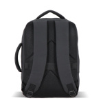 Laptop-Rucksack Kunstleder mit Trolley Schlaufe 15,6 Zoll farbe schwarz dritte Ansicht