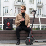 Laptop-Rucksack als Umhängetasche mit Gurt 15,6 Zoll farbe schwarz neunte Ansicht