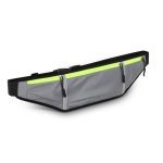 Reflektierende Bauchtasche für Läufer mit Reißverschluss68625b419b0dbdfc39964513 farbe grau