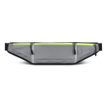Reflektierende Bauchtasche für Läufer mit Reißverschluss68625b419b0dbdfc39964513 farbe grau zweite Ansicht