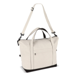 Reisetasche aus Baumwolle und recycelten Fasern68625b3f9b0dbdfc399644ba farbe beige