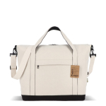 Reisetasche aus Baumwolle und recycelten Fasern68625b3f9b0dbdfc399644ba farbe beige vierte Ansicht