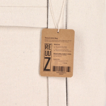 Reisetasche aus Baumwolle und recycelten Fasern68625b3f9b0dbdfc399644ba farbe beige sechste Ansicht