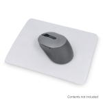 Mikrofasertuch rutschfest für Brille und Mauspad farbe weiß vierte Ansicht