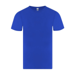 T Shirt Baumwolle Unisex mit Rundhals 150 g m² farbe blau erste Ansicht