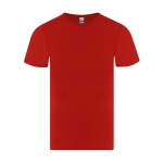 T Shirt Baumwolle Unisex mit Rundhals 150 g m² farbe rot erste Ansicht