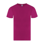 T Shirt Baumwolle Unisex mit Rundhals 150 g m² farbe pink erste Ansicht