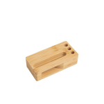 Multifunktionaler Ständer aus natürlichem Bambus mit Klangverstärker