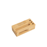 Multifunktionaler Ständer aus natürlichem Bambus mit Klangverstärker