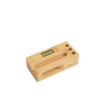 Multifunktionaler Ständer aus natürlichem Bambus mit Klangverstärker