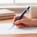 Kugelschreiber aus recyceltem Aluminium mit Spinner