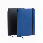 A5 Notizbuch aus recyceltem Kunstleder mit flexiblem Einband