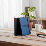 A5 Notizbuch aus recyceltem Kunstleder mit flexiblem Einband