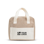 Kühltasche mit kurzen Tragegriffen und Aluminium Isolierung