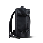 Erweiterbarer Under-the-Seat-Rucksack mit Diebstahlschutzfach 15,6” farbe schwarz