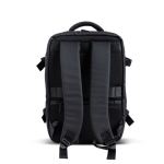 Erweiterbarer Under-the-Seat-Rucksack mit Diebstahlschutzfach 15,6” farbe schwarz