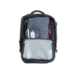 Erweiterbarer Under-the-Seat-Rucksack mit Diebstahlschutzfach 15,6”
