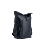 Rolltop-Rucksack mit PU-Beschichtung und Laptopfach 15,6'' farbe schwarz