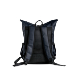 Rolltop-Rucksack mit PU-Beschichtung und Laptopfach 15,6'' farbe schwarz