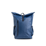 Rolltop-Rucksack mit PU-Beschichtung und Laptopfach 15,6'' farbe marineblau