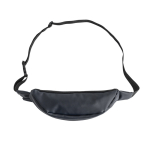 Robuste Bauchtasche mit Spritzschutz und verstellbarem Gurt farbe schwarz