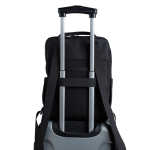 Erweiterbarer Under-the-Seat-Rucksack aus Kunstleder für 14''-PC