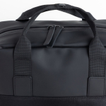 Erweiterbarer Under-the-Seat-Rucksack aus Kunstleder für 14''-PC