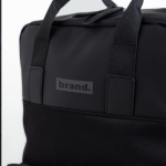 Erweiterbarer Under-the-Seat-Rucksack aus Kunstleder für 14''-PC