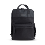 Erweiterbarer Under-the-Seat-Rucksack aus Kunstleder für 14''-PC