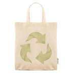Tasche mit kurzen Henkeln aus recycelten Materialien 140 g/m²