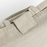 Faltbare Tasche aus recycelter Baumwolle mit kurzen Henkeln