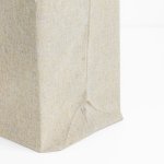 Faltbare Tasche aus recycelter Baumwolle mit kurzen Henkeln